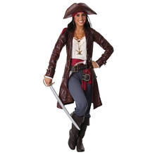 Sexy Women Pirate Costume Woman Plus Size Female Halloween Fancy Party Dress Carnival Adult Pirate Jack Sparrow Cosplay Costumes 2024 - buy cheap
