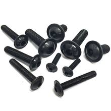 20pcs M4 M5 M6 Socket Flange Button Head Screws High Tensile Black Allen Bolts GB7380.8-20mm 16mm 12mm 10mm 10.9 2024 - buy cheap