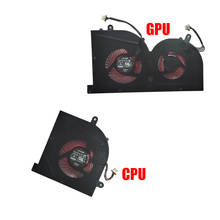 NEW Laptop cpu cooling fan for MSI GS63VR GS63 GS73 GS73VR MS-17B1 Stealth Pro CPU BS5005HS-U2F1 GPU BS5005HS-U2L1 COOLER 2024 - buy cheap