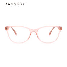 KANSEPT Women Eye Glasses Frame Candy Color Transparent Prescription Spectacles Optical Frames Acetate Myopia Eyewear#LS8055 2024 - buy cheap