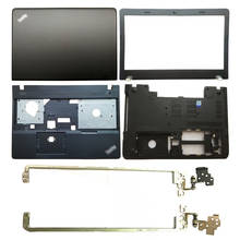 Nova capa traseira para laptop/tampa dianteira/dobradiças/descanso para palhetas/capa inferior para lenovo thinkpad e570 e570c e575 2024 - compre barato