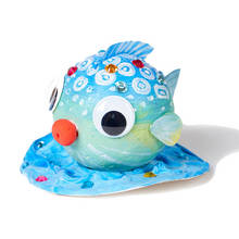 Детские игрушки «сделай сам» в виде пузырчатой рыбы для детей, набор для рисования из пенопласта, для детского сада, творчества, Обучающие игрушки, подарок 2024 - купить недорого
