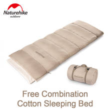 Naturehike-saco de dormir de algodón para adultos, saco de dormir portátil ultraligero para acampar al aire libre, para uso diario 2024 - compra barato