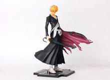 Japan Anime BLEACH Kurosaki Ichigo PVC Figure Figurine Toy Model Statue 22cm New With Box 2024 - buy cheap