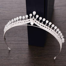 Rhinestone Wedding Tiaras And Crowns Jewelry Bridal Hair Accessories Wedding Crown Diadem Hair Ornaments Bridal Headpiece 2024 - buy cheap