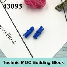 10 piezas de bloques de construcción de tecnología, piezas compatibles con tecnología de marca principal, piezas Moc 43093 1 × 2, juguetes de regalo de eje cruzado 2024 - compra barato