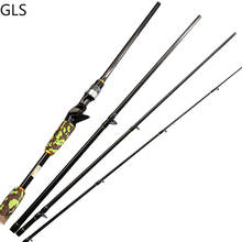 Spinning Casting travel fast Fishing Rod Carbon Fiber 2.1m 2.4m Ultralight Lure Rod 2024 - buy cheap