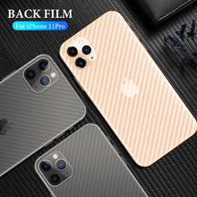 Carbon Fiber Back Protector for iPhone 11 Pro Max X XS MAX XR Phone Stickers Film for iPhone 6 6S 7 8 Plus Mobile Accessories 2024 - buy cheap