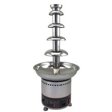 220V/110V 5 Layers Electric Commercial Electric Chocolate Fountain Machine Chocolate Waterfall Machine EU/AU/UK/US Plug 2024 - buy cheap