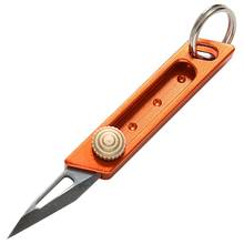1Pcs Outdoor Small Retractable Cutter Tools Mini Knife Paper Cutter High Hardness Key Chain Cutting Tools 2024 - buy cheap