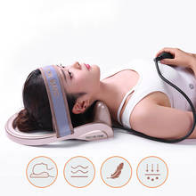 Neck Traction Portable Cervical Tractor Filled Air Posture Pump Relaxing Vertebra Massager Spine Muscle Relief Pain Tool 2024 - buy cheap