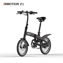 Оригинальный INMOTION P3 EBIKE складной велосипед 36В 5.2Ah батарея 250 Вт 20 км/ч 45 км двойные дисковые тормоза мини велосипед электрический скутер 2024 - купить недорого