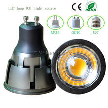 Светодиодная точечная лампа, светодиодная лампа GU10 Cob E27 E14 MR16 с регулируемой яркостью, 2700K, теплый белый свет, 3 Вт, 5 Вт, 7 Вт, 10 Вт, лампа, замена галогенной лампы, энергосберегающая лампа 2024 - купить недорого
