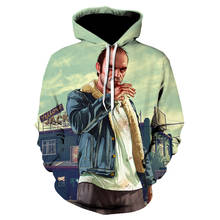 Sudadera con capucha para hombre, prenda de manga larga con estampado 3D de Grand Theft Auto, estilo callejero GTA 5, chaqueta de alta calidad, Unisex, gta5, 2020 2024 - compra barato