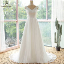 Elegant A line style lace wedding dresses bride dress vestidos de novia robe de mariee wedding gown 2024 - buy cheap