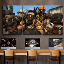 3pcs Counter-Strike Global Offensive Game Poster HD Wall Pictures Canvas Paintings for Home Decor Wall Art 2024 - buy cheap