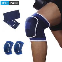 1Pair BYEPAIN Knee pad Breathable Knee Support Crashproof Antislip Leg Knee Sleeve Protective Pad 2024 - buy cheap