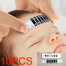 10pcs/lot Kids Baby Forehead Head Thermometer Strip Baby Body Fever Temperature Strips 2024 - buy cheap