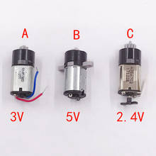 Caja de engranajes planetarios de precisión DC 2,4 V/ 3V/ 5V N10/ M10, Motor reductor, caja de engranajes de plástico, juguete DIY de bajo ruido 2024 - compra barato