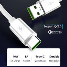 Hannord-Cable USB tipo C, Cable de carga rápida, 5A, 40W 2024 - compra barato