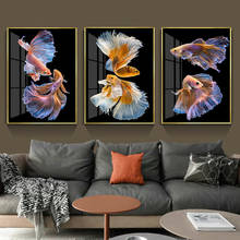 Lienzo de Animal abstracto creativo, impresiones en HD, imágenes artísticas de pared, carteles, pinturas, decoración del hogar para sala de estar y apartamento 2024 - compra barato