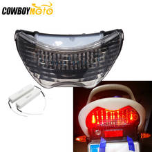 Setas e pisca de freio para motocicleta, luz led integrada, para honda cbr600 f4 2005-2012, cbr 1999 f4i 2000 600 2004 2024 - compre barato