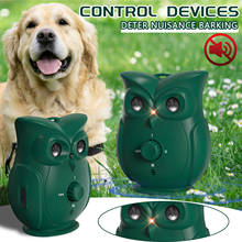 Dispositivo de controle anti dispositivo de latido com 3 níveis de volume ultrassônicos ajustáveis do cão ultra-sônico casca automático dissuasor para o cão # g3 2024 - compre barato