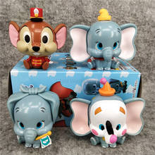Dumbo Дисней фигурка белка слон капсула куклы сборная игрушка Фигурки Коллекция Модель игрушки для детей Подарки DS27 2024 - купить недорого