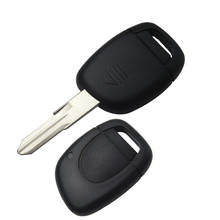 Чехол OkeyTech для дистанционного ключа с необработанным лезвием чехол для RENAULT Megane Clio Kangoo Master 1 чехол для ключа без чипа 2024 - купить недорого