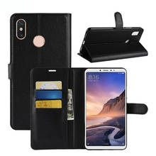For Xiaomi Mi Max 3 Case Flip Leather Phone Case For Xiaomi Mi Max 3 High Quality Wallet Leather Stand Cover Filp Cases 2024 - buy cheap