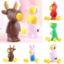 Kids Squeeze Toy Soft Rabbit Animal out Ball Toy Anti-Stress Squeeze Kids Toy Gift 2024 - buy cheap