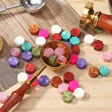 10PCS Sealing Wax Seal Beans Sealing Wax Beads Hexagonal Supplies Wax Stamp Making Tools Vintage Craft Wax Beads Granular 2024 - buy cheap