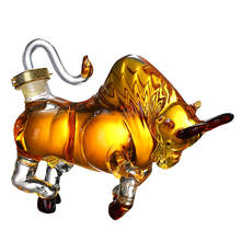 Novelty animal cow shaped style home bar Whiskey Decanter for Liquor Scotch Bourbon MJ 2024 - buy cheap