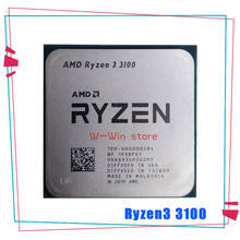 AMD-procesador de CPU Ryzen 3 3100 R3 3100 3,6 GHz, cuatro núcleos, ocho hilos, 65W, L3 = 16M, 100-000000184, AM4 2024 - compra barato