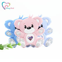 5 PCS Silicone Cartoon Bear Teether BPA Free Cute Baby Teething Toy Infant Nursing Gifts Newborn Baby Toys Silicone Baby Teether 2024 - buy cheap