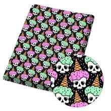 CHEER BOWS-tela de algodón y poliéster con estampado de Calavera, ropa hecha a mano para el hogar, Patchwork, 45x150cm, 1 unidad 2024 - compra barato