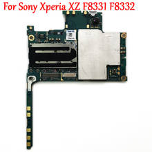Протестированная материнская плата для полной разблокировки, материнская плата, электронная плата для Sony Xperia XZ F8331 F8332 с оригинального телефона 2024 - купить недорого