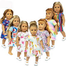 Lazer boneca vestido se encaixa para American girl 18 "american girl boneca alexander boneca melhor presente 2024 - compre barato