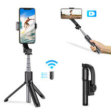 Bastão estabilizador para selfie, apexel, rotação 360, suporte com tripé, bluetooth, controle remoto, para iphone, android, vlog 2024 - compre barato