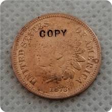 USA 1873 Indian Head Cent COPY COIN 2024 - buy cheap
