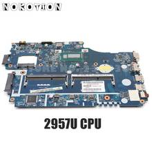 NOKOTION-placa base para ordenador portátil Acer aspire E1-572, E1-532, NBMFM1100E, NB.MFM11.00E, V5WE2, LA-9532P, Tablero Principal, 2957U, DDR3L 2024 - compra barato