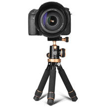 Q166Z-trípode ligero de viaje de 30cm, Macro compacto portátil, Mini Trípode de sobremesa con cabeza de bola para cámara DSLR Canon, Nikon, Sony 2024 - compra barato