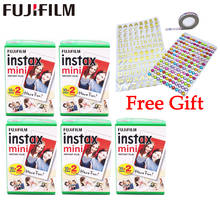 20-100 листов Fuji Fujifilm instax white Color Edge Fims для instax mini 8 9 7s 90 25 50 sp1 фотобумага с бесплатным подарком 2024 - купить недорого