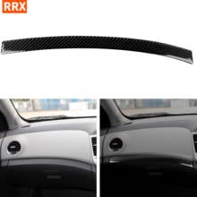 Carbon Fiber dashboard Trim Sticker Center console Co-pilot table Cover Car styling For Chevrolet Cruze 2009-2015 Accessories 2024 - buy cheap