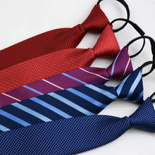 Corbata con cremallera de 8cm para hombre, corbata de negocios a la moda para hombre, vestido de fiesta, corbata de boda, accesorios para corbatas 2024 - compra barato
