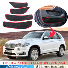 For BMW X5 F15 G05 2014 ~2021 X5M Car Door Anti Kick Pad Protector Side Edge Cover Mat Kids Sticker Replacement 2020 2019 2018 2024 - buy cheap