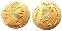 G(05) oktodachme griego Agypten Ptolemaios II 283-246 Moneda de copia chapada en oro 2024 - compra barato