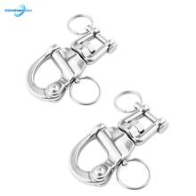 2PCS Boat Accessories Stainless Steel Swivel Shackle Quick Release Boat Anchor Chain Eye Shackle Swivel Snap Hook Marine Serre 2024 - buy cheap