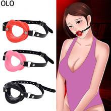 Sex Slave Silicone Lips O Ring Open Mouth Gag Oral Fetish Bdsm Bondage Restraints Erotic Toy Sex Toy For women Couples BDSM SM 2024 - compre barato