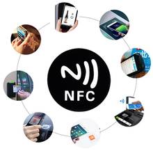 Etiquetas adhesivas NFC Ntag213, etiquetas metálicas 213, 6 uds. 2024 - compra barato